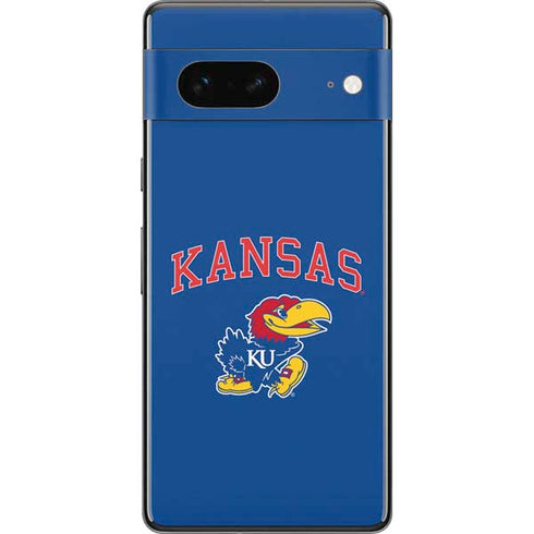 University of Kansas Collegiate Text Pixel Skins